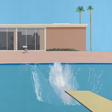 Artwork thumbnail, David Hockney A Bigger Splash by Ceremonials-