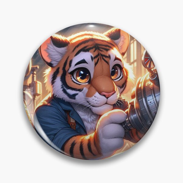 Item preview, Tiger Works on Repairing a Telescope designed and sold by nikkolaus.