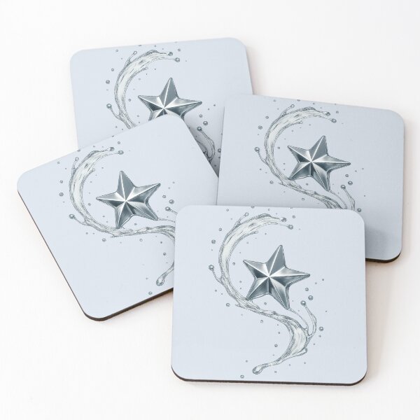 Item preview, Skating Star – Metal + Water Series (22/29) designed and sold by RinWinArts.