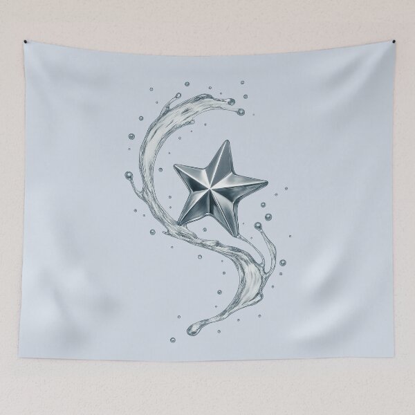 Item preview, Skating Star – Metal + Water Series (22/29) designed and sold by RinWinArts.
