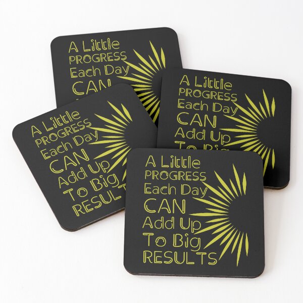 Item preview, A Little Progress Each Day Can Add Up To Big Results designed and sold by OB-Store.