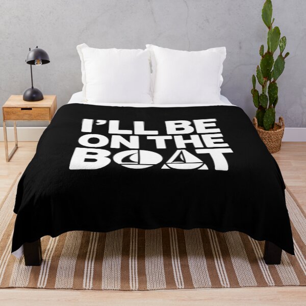 Item preview, I'll Be On The Boat - The perfect gift for sailors, boat lovers, yacht owners, and anyone who enjoys spending time on the water. designed and sold by ZyziowskyArt.