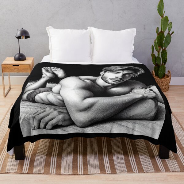 Item preview, Taking It Easy Hunks Muscle Power LGBTQ Gay Pride Graphic Design designed and sold by ItsAKinkThing.