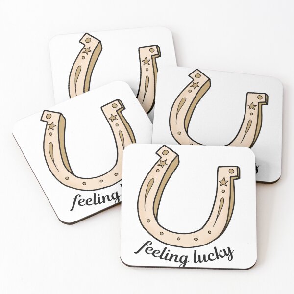 Item preview, Feeling Lucky horseshoe designed and sold by AffirmationsByC.