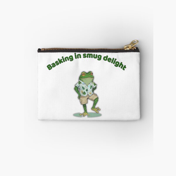 Item preview, Content Frog Basking in Self-Satisfied Bliss designed and sold by Icelander1.