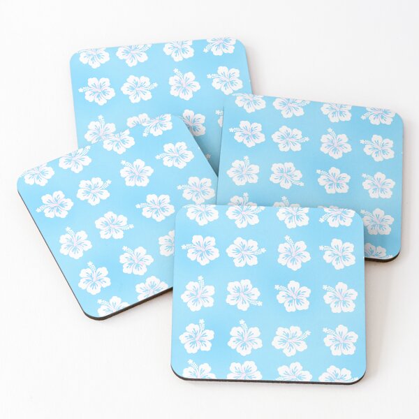 Item preview, Blue Gyaru Tropical Hibiscus Flowers Bedding designed and sold by drova.