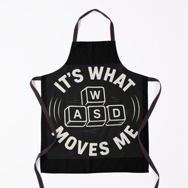 Item preview, WASD Gamer Movement Graphic – It's What Moves Me designed and sold by GG-Graphics.