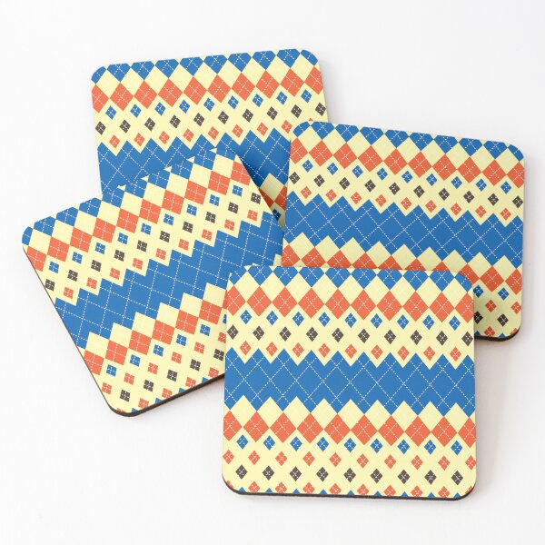 Item preview, Winter Argyle Rhombus Pattern designed and sold by MarketdeLuis.