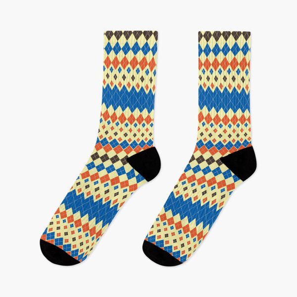 Item preview, Winter Argyle Rhombus Pattern designed and sold by MarketdeLuis.
