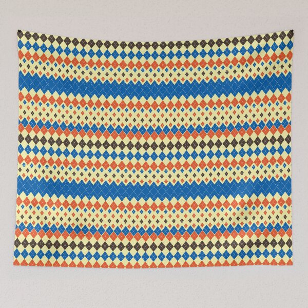 Item preview, Winter Argyle Rhombus Pattern designed and sold by MarketdeLuis.