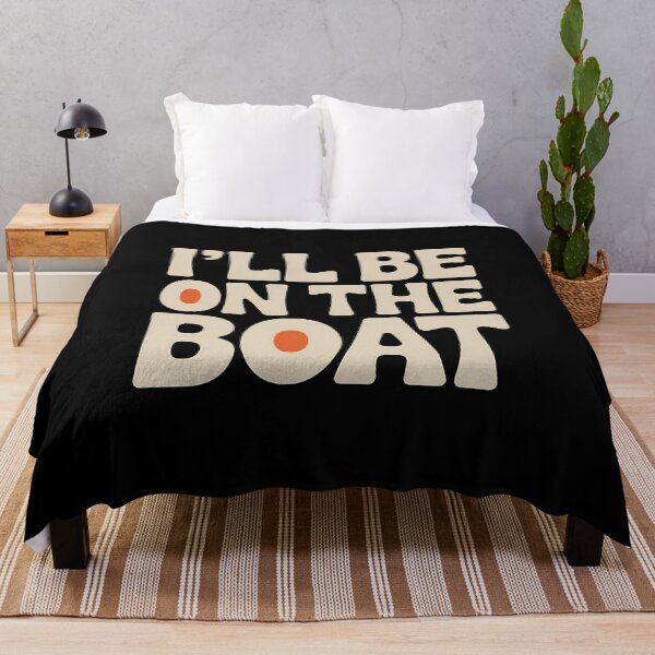 Item preview, I'll Be On The Boat - The perfect gift for sailors, boat lovers, yacht owners, and anyone who enjoys spending time on the water. designed and sold by ZyziowskyArt.