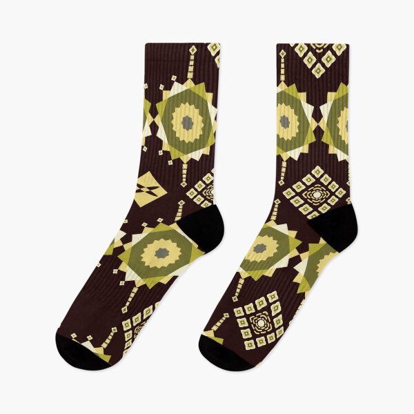 Item preview, Geometric flower pattern designed and sold by CHANCHANAI.