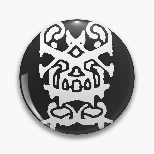 Item preview, Cex Bat Skull Totem Logo (White) designed and sold by secswell.