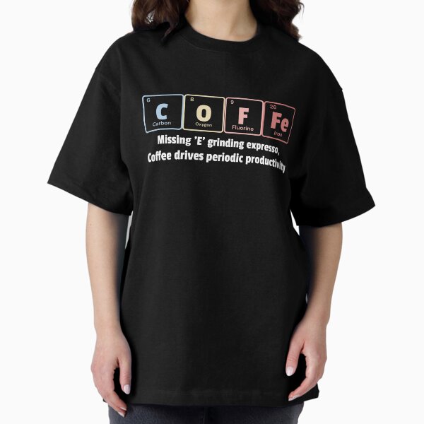 Item preview, Coffee Drives Periodic Productivity Chemistry Joke designed and sold by easterEgg96.