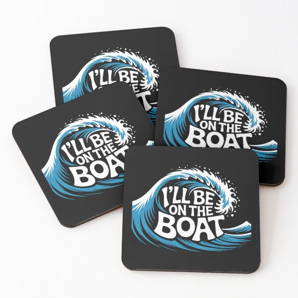 Item preview, I'll Be On The Boat - The perfect gift for sailors, boat lovers, yacht owners, and anyone who enjoys spending time on the water. designed and sold by ZyziowskyArt.