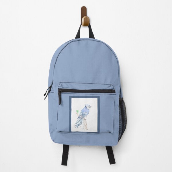 Item preview, Blue Jjay - watercolor illustration designed and sold by Annie Mason Art.