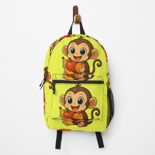 Item preview, Monkey’s Healthy Snack Time designed and sold by SammyMorry.