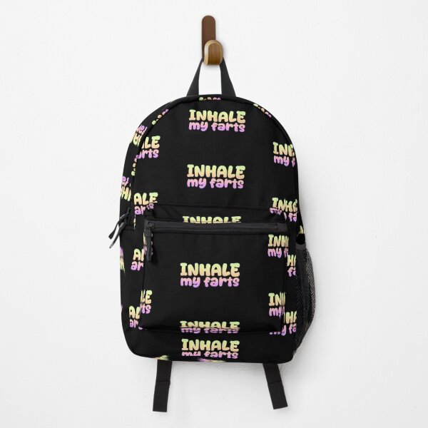 Item preview, Inhale My Farts, Funny Quotes in Neon Sunset designed and sold by Memes N Lore .