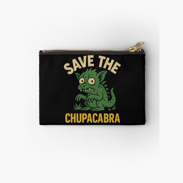 Item preview, Save the Chupacabra Funny Cryptid Parody Art designed and sold by Shirt-Face.