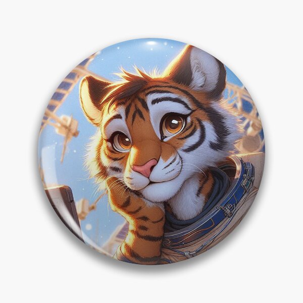 Item preview, Tiger Daydreaming in Space designed and sold by nikkolaus.