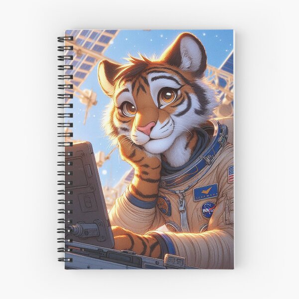 Item preview, Tiger Daydreaming in Space designed and sold by nikkolaus.