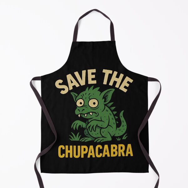Aperçu de l'œuvre Sauvez le Chupacabra, une parodie amusante de cryptides créée et vendue par Shirt-Face.