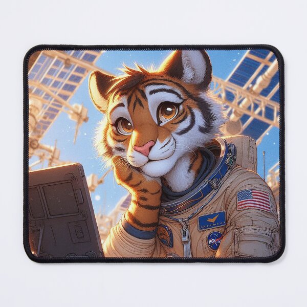 Item preview, Tiger Daydreaming in Space designed and sold by nikkolaus.