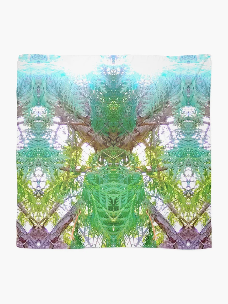Thumbnail 2 of 3, Scarf, cedar designed and sold by InfinitePathArt.
