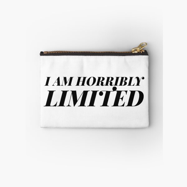 Item preview, Sylvia Plath quote - I am horribly limited designed and sold by savantdesigns.