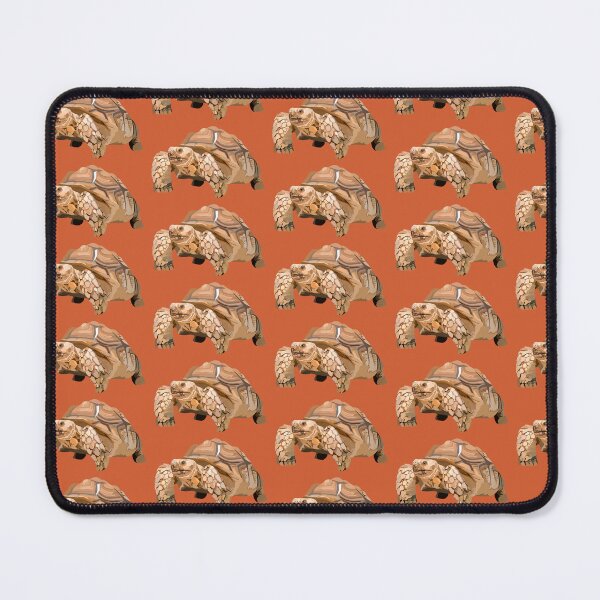 Item preview, S is for Sulcata Tortoise, Sulcata Tortoise Illustration – African Spurred Tortoise Art for Reptile Lovers  designed and sold by PrettylittlepastelUk.