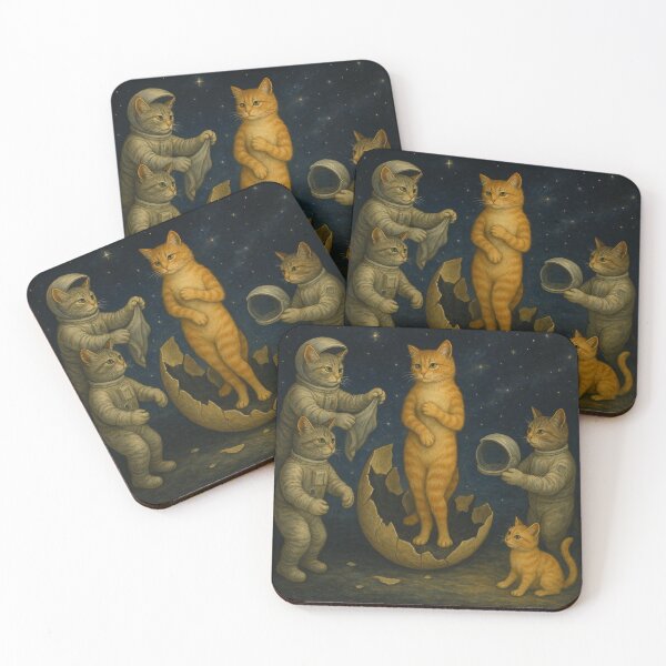 Item preview, The Birth of Astro-Venus (Feline Edition) designed and sold by SammyMorry.