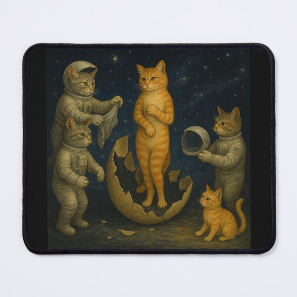 Item preview, The Birth of Astro-Venus (Feline Edition) designed and sold by SammyMorry.