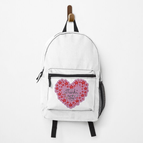 Item preview, Heart Floral | thank you design | red flowers draw | Heart and Flowers Thank You designed and sold by PnrArtDesign.