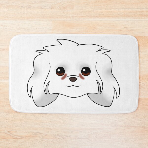 Item preview, White Maltese Dog Tear Stains designed and sold by OliRoseArt.