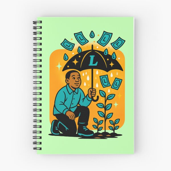 Item preview, Neon Umbrella of Money Rain designed and sold by Luminare888.