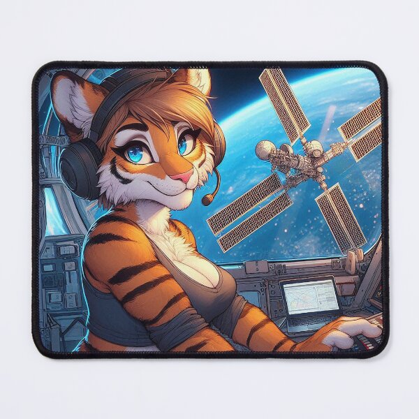 Item preview, Tiger at the Controls designed and sold by nikkolaus.