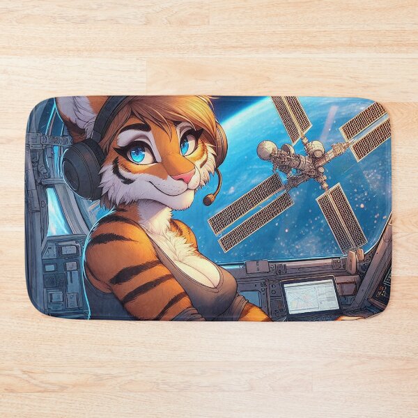 Item preview, Tiger at the Controls designed and sold by nikkolaus.