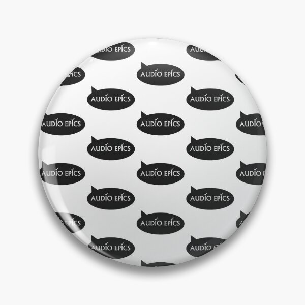 Item preview, Audio Epics Black Logos (pattern) designed and sold by AudioEpics.