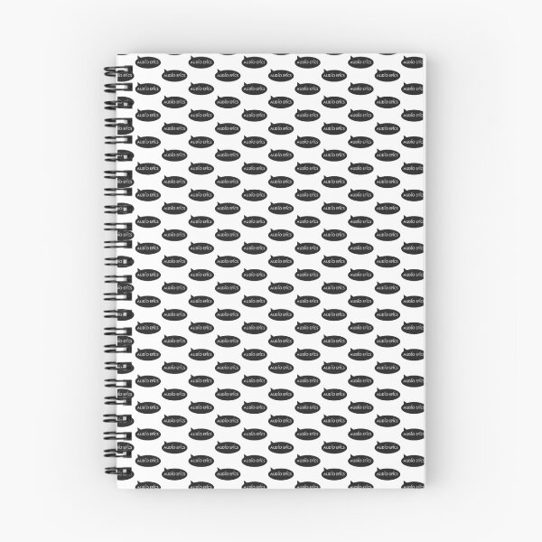 Item preview, Audio Epics Black Logos (pattern) designed and sold by AudioEpics.