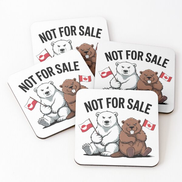 Item preview, Canada is not for sale, Greenland is not for sale, Canada and Greenland are not for sale, anti-Trump anti-Maga designed and sold by Pawsitive Pixel Studio.