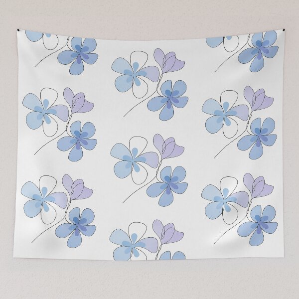 Item preview, BlueLilaFlower designed and sold by LoveWithYou.