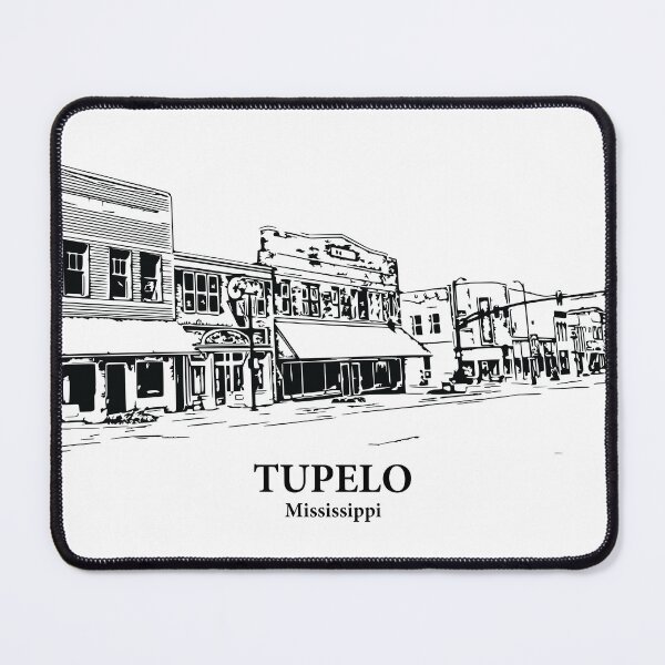 Item preview, Tupelo - Mississippi designed and sold by Lakeric Cityscapes.