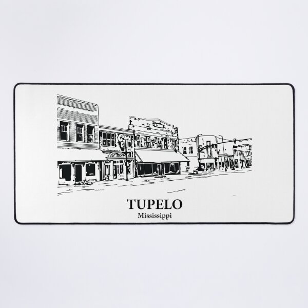 Item preview, Tupelo - Mississippi designed and sold by Lakeric Cityscapes.