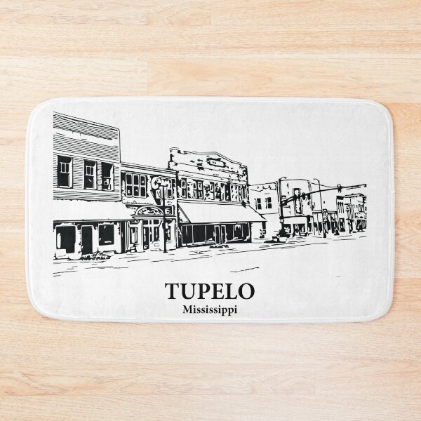 Item preview, Tupelo - Mississippi designed and sold by Lakeric Cityscapes.