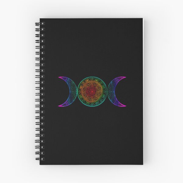 Item preview, Triple goddess, Witchy vibes maiden, mother and crone mandala pattern designed and sold by inkyclovers.