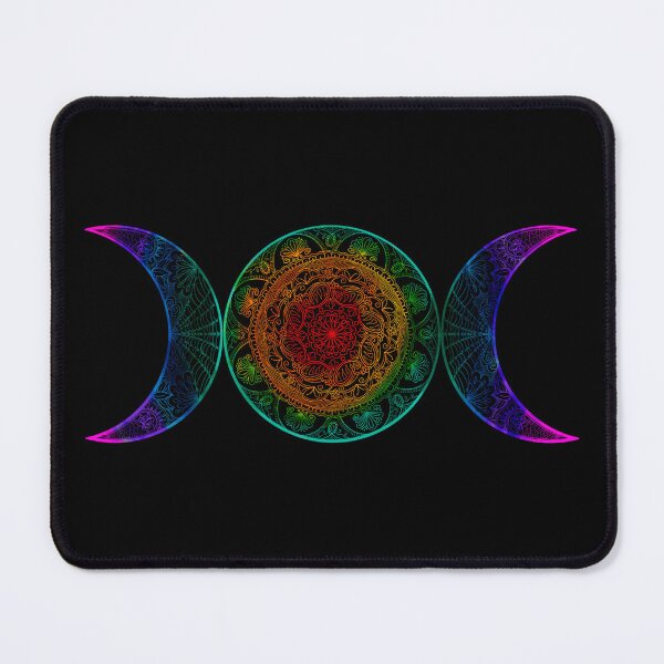 Item preview, Triple goddess, Witchy vibes maiden, mother and crone mandala pattern designed and sold by inkyclovers.