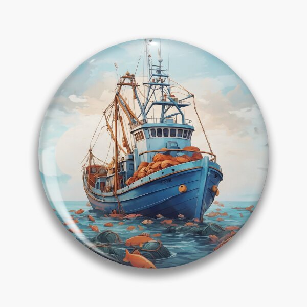 Item preview, Fishing Trawler designed and sold by Made-by-Gus.