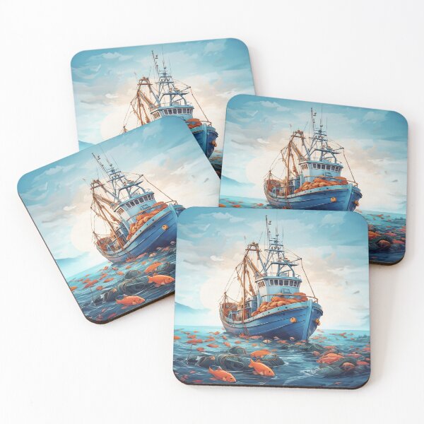 Item preview, Fishing Trawler designed and sold by Made-by-Gus.