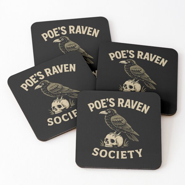 Item preview, Poe’s Raven Society Gothic Horror Parody Art designed and sold by Shirt-Face.