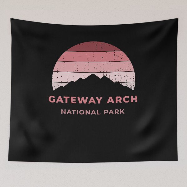 Item preview, Gateway Arch National Park Hiking Camping Gift designed and sold by NationalParksCo.